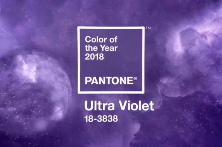 Ultra Violeta, el color del&nbsp;2018