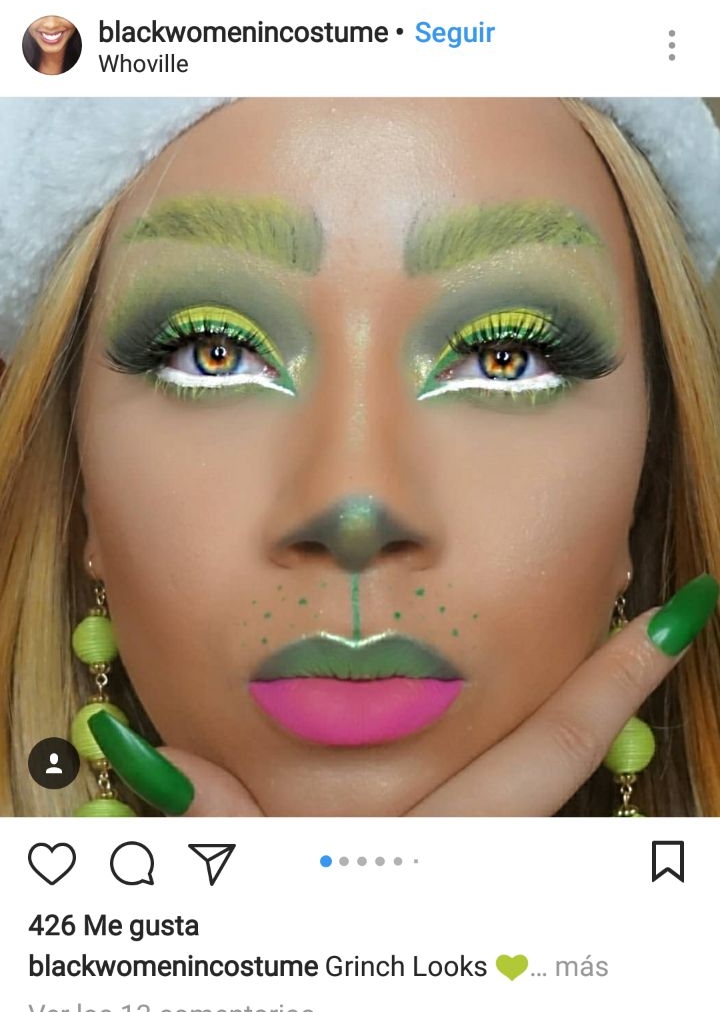 makeup grinch