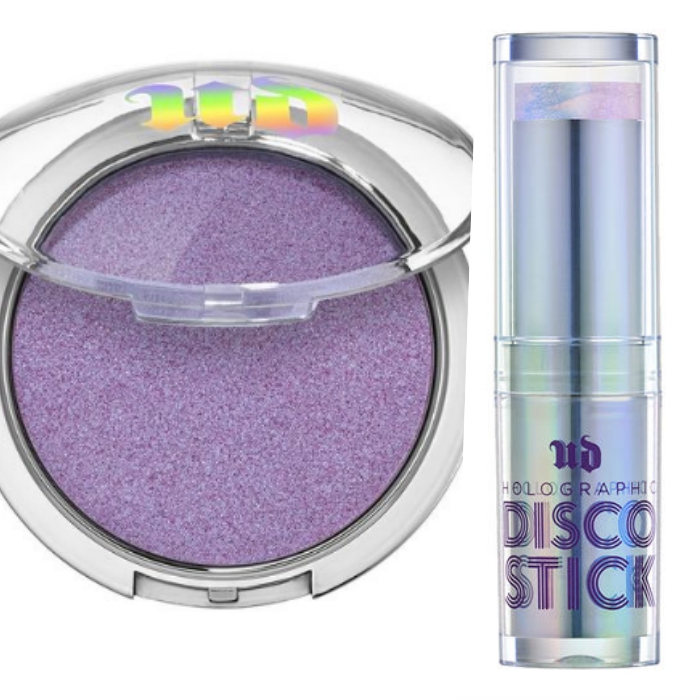 Disco Queen Holographic Highlight Powder, el Iluminador Lila más Chic de Urban&nbsp;Decay