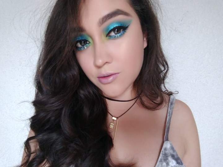 Maquillaje paso a paso: Tonos&nbsp;turquesa