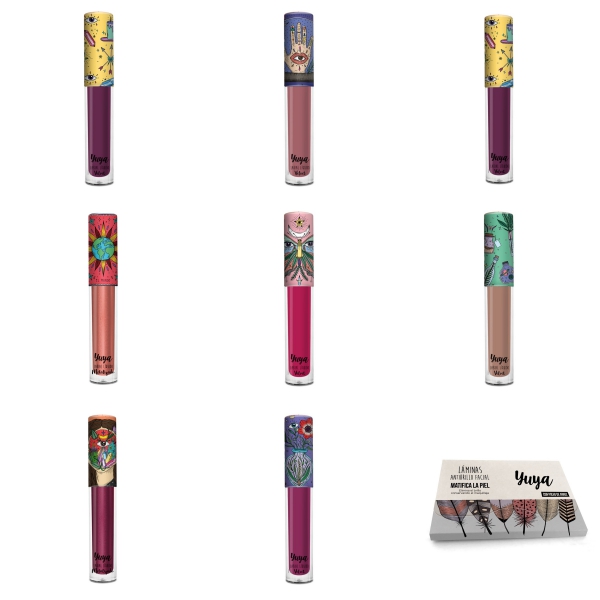 Conoce los Nuevos Labiales Metálicos y Velvet de&nbsp;Yuya