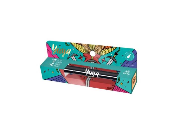delineador cat eye yuya