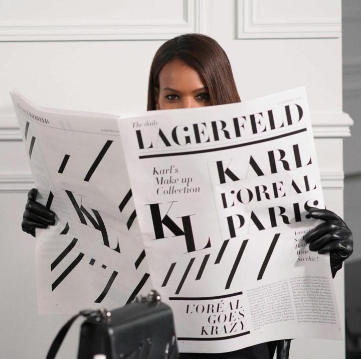 karl lagerfeld x loreal