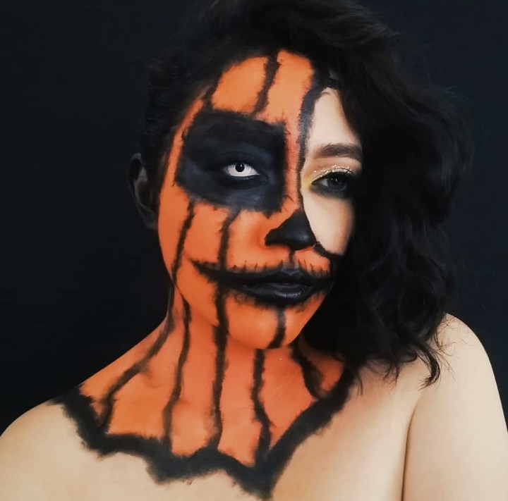 maquillaje calabaza
