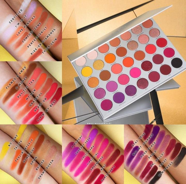 swatches jaclyn hill vol 2