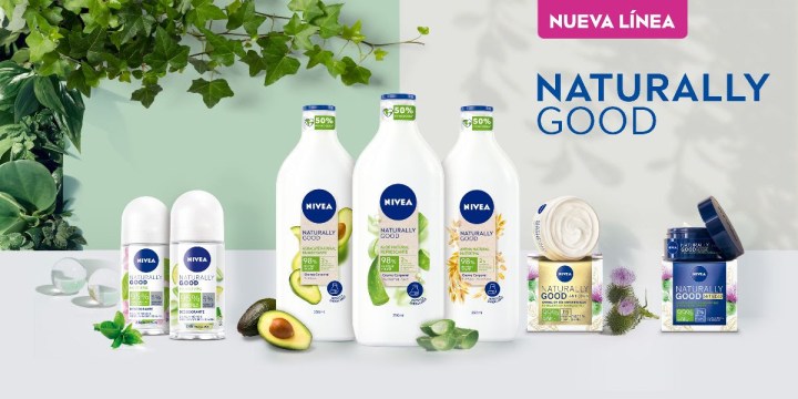 Nivea Naturally Good: La línea sustentable con fórmula vegana, hecha con hasta 99% de ingredientes&nbsp;naturales