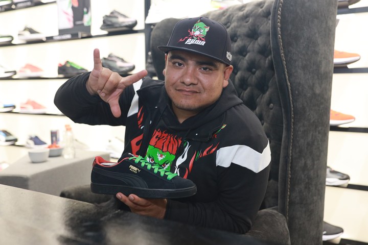 Puma y Aczino presentan nueva colección llena de freestyle en Plaza Antenas