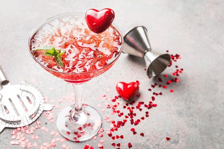 3 cócteles para celebrar San Valentín&nbsp;acompañado