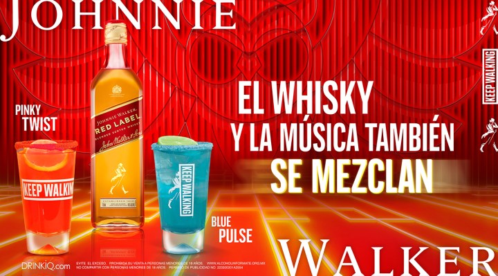 Johnnie Walker Red Label le da color al EDC México con la experiencia, SYN.ES.THE-SIA: Step in&nbsp;Red